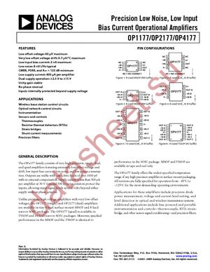 OP1177ARM-R2 datasheet  